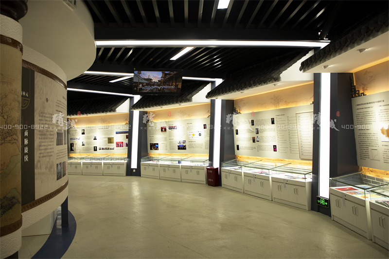 歷史文化館類(lèi)展廳-秦商歷史文化館設(shè)計(jì)與施工