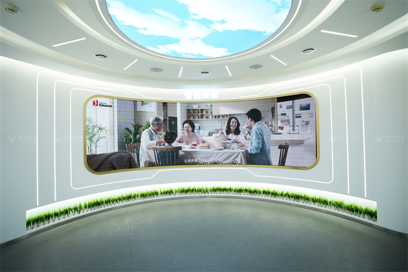 食品行業(yè)展廳-多加多集團(tuán)企業(yè)展廳落成