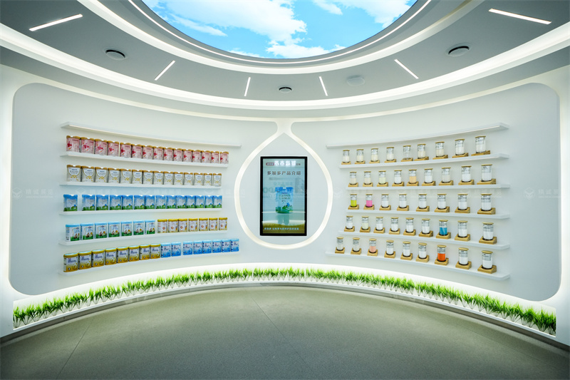食品行業(yè)展廳-多加多集團(tuán)企業(yè)展廳落成